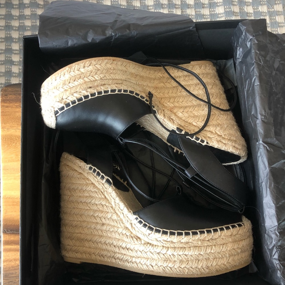 Authentic Saint Laurent Espadrilles Size 38